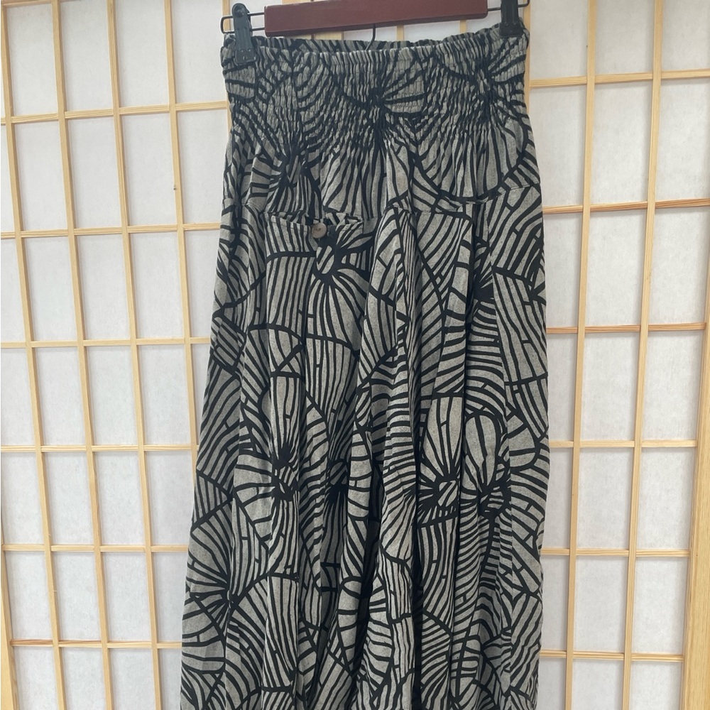 Stylish Black and Gray Harem Pant